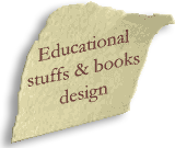 Educational stuffs, books design